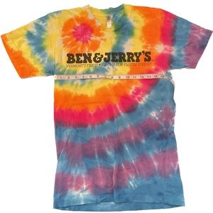 Ben and Jerry’s Tie Dyed T Shirt American Appear Tie Dye